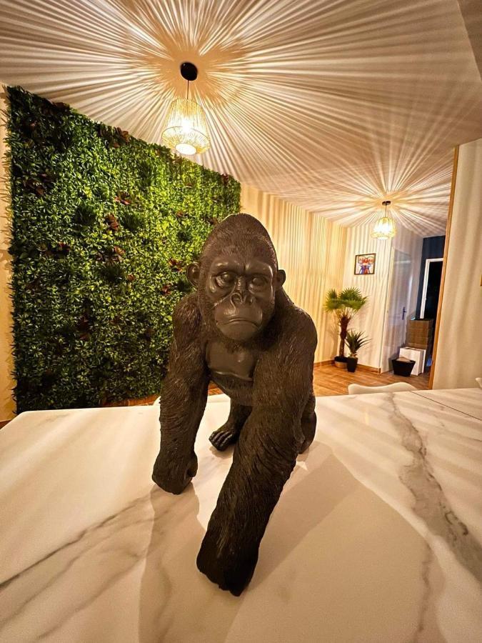 A Fleur De Spa : Maison Chaleureuse Avec Spa Privatif Et Billard. Coulogne Bagian luar foto