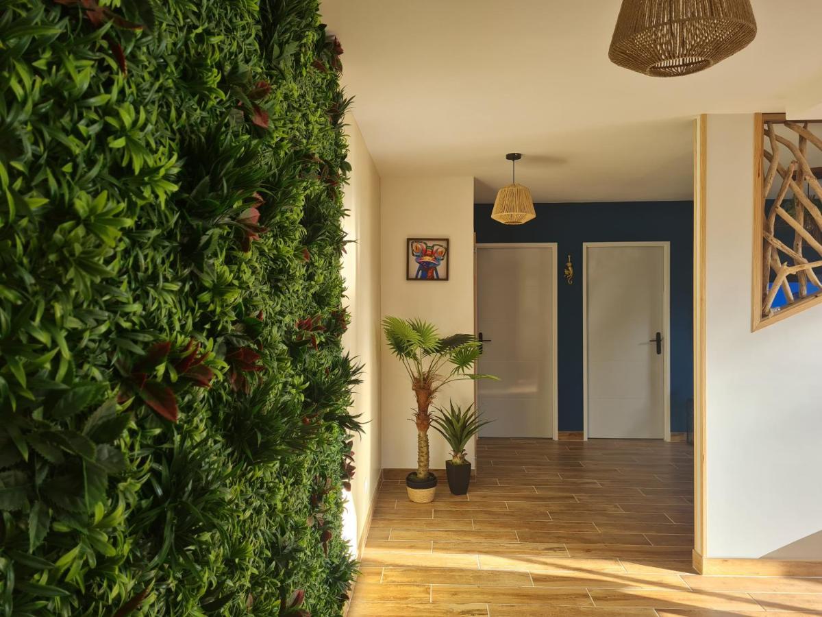 A Fleur De Spa : Maison Chaleureuse Avec Spa Privatif Et Billard. Coulogne Bagian luar foto